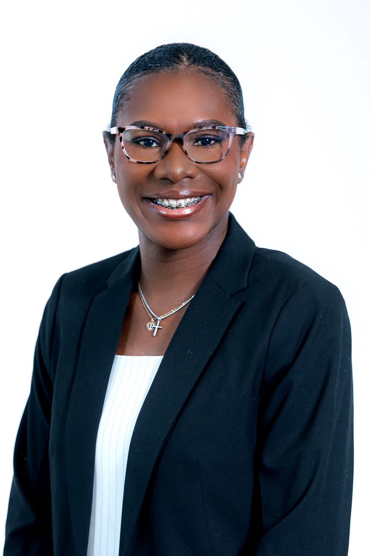 Immigration consultant reviewing documents
